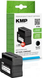 Druckerpatrone ersetzt HP 932 XL, CN053AE, KMP H104 XXL Tintenpatrone schwarz