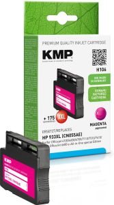 Tintenpatrone ersetzt HP 933XL, CN055AE, KMP H106 XXL rot