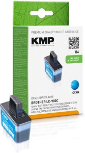 Tintenpatrone ersetzt Brother LC900C, KMP B6 Druckerpatrone blau