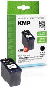 Tintenpatrone ersetzt Lexmark 44XL, 18Y0144E, KMP L8 Druckerpatrone schwarz