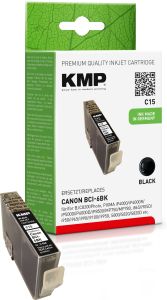 Tintenpatrone ersetzt Canon BCI-6BK KMP C15 Druckerpatrone schwarz