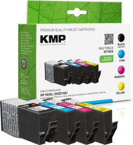 Tintenpatronen ersetzen HP903XL, KMP Multipack H167VX Druckerpatronen