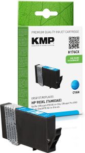 Tintenpatrone ersetzt HP903XL, T6M03AE, KMP H167CX Druckerpatrone blau